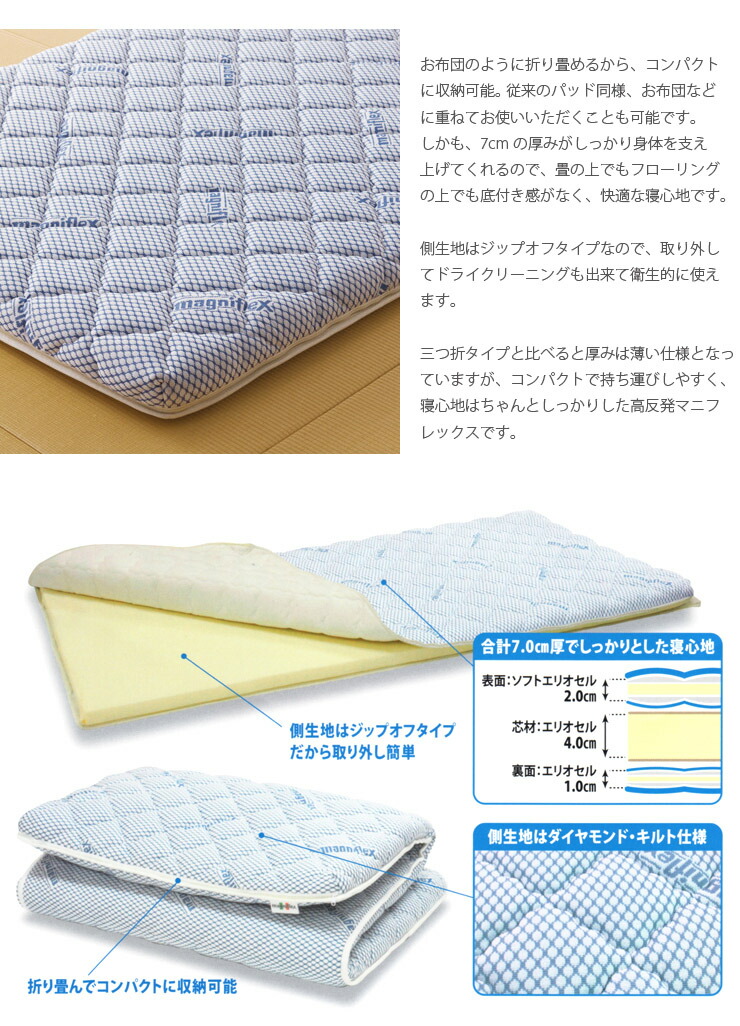 楽天市場】マニフレックス イタリアンフトン2 ダブル イタリアンフトン