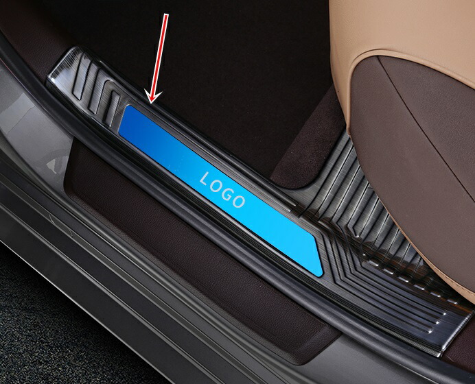 楽天市場】レクサス ES200 ES250 300h 専用 スカッフプレート サイド