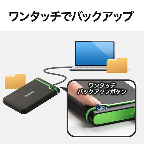 楽天市場】ポータブルハードディスク 1TB HDD 耐衝撃 USB3.1 外付け