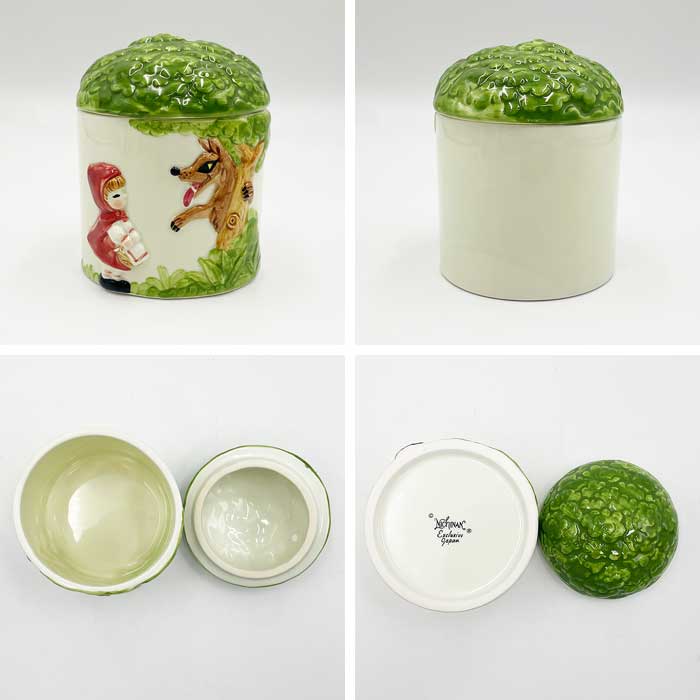 楽天市場】【アウトレット品】 【童話シリーズ】蓋付きキャニスター