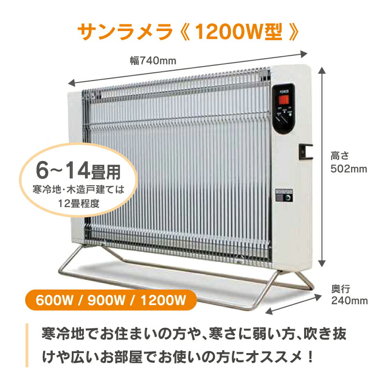 楽天市場】【ふるさと納税】【a141】遠赤外線輻射式暖房器サンラメラ