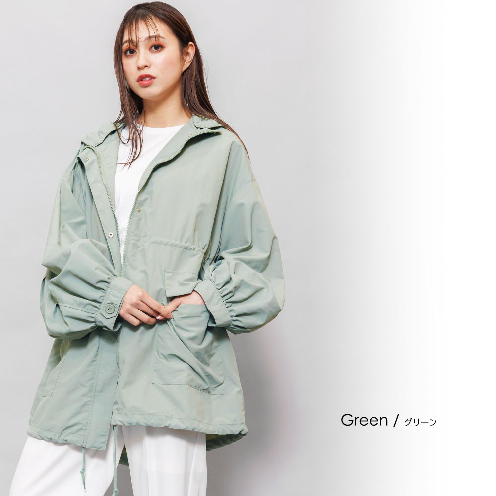 楽天市場】【25%OFFクーポン☆】フード取り外しモッズコート ビッグ