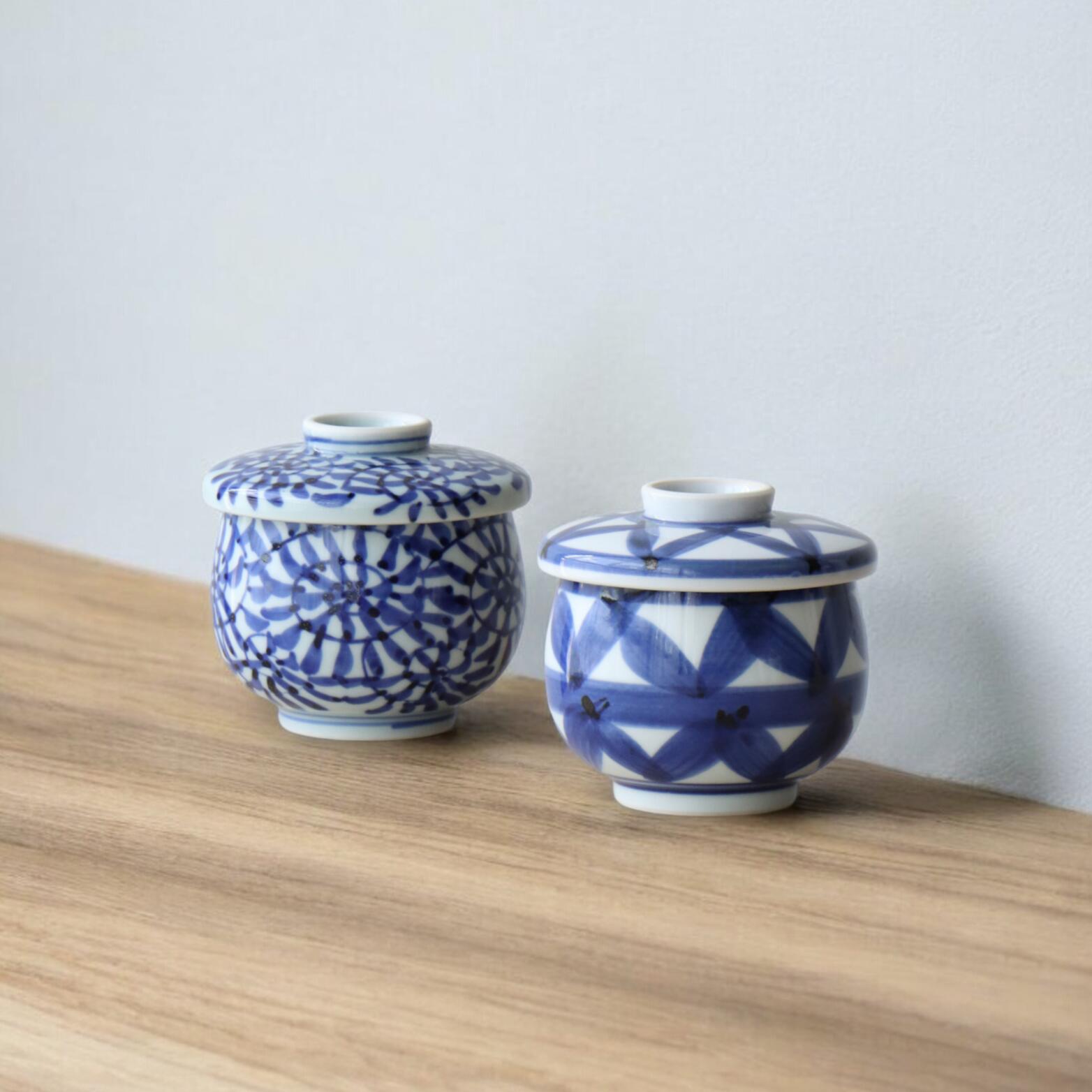 楽天市場】茶碗蒸し 食器 レンジ対応 陶器 有田焼 蒸碗 和食器 染付