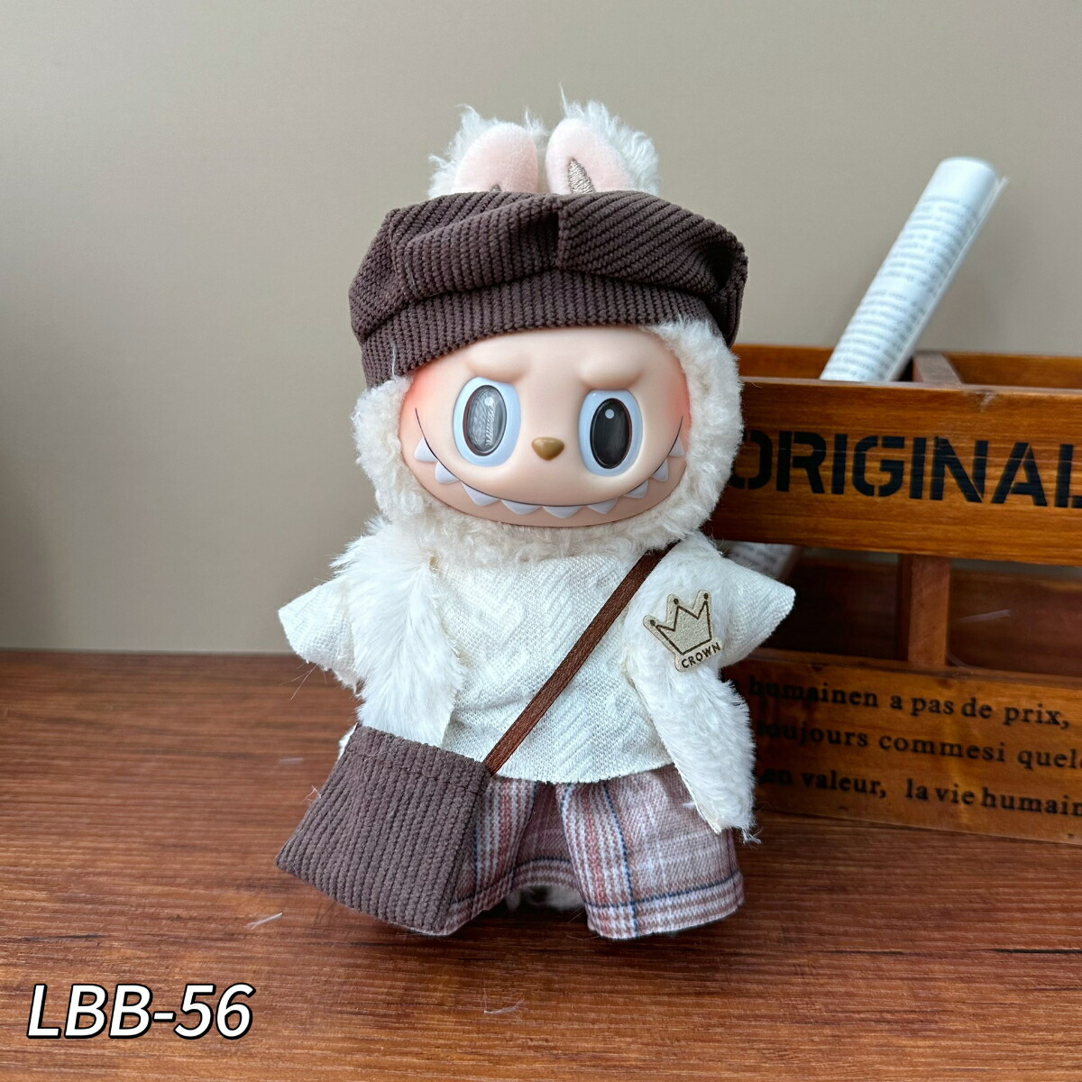 楽天市場】Labubu 着せ替え服 17cm ドール用 洋服 セット ラブブ 1代 2