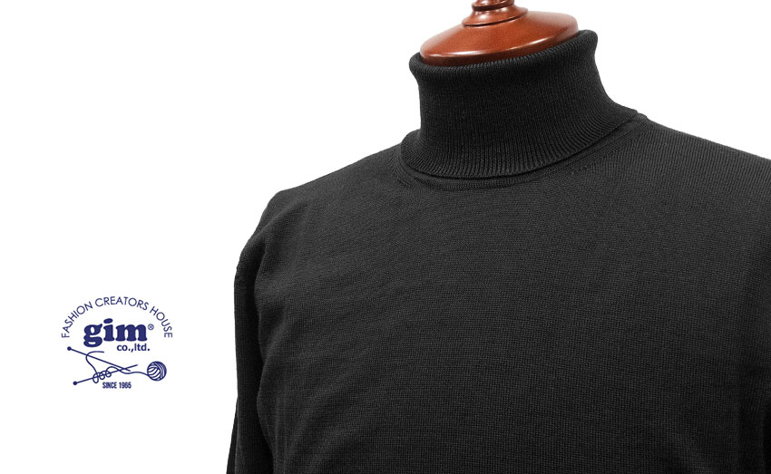 楽天市場】□TRAD SALE！□ gim / ジム タートルネックセーター 天竺