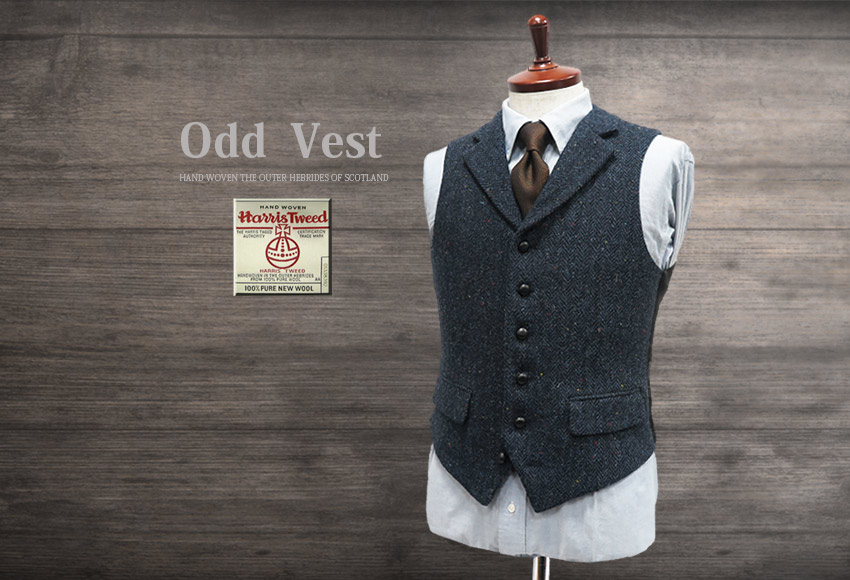 楽天市場】□TRAD SALE！OddVest / オッドベスト HARRIS TWEED/ハリス