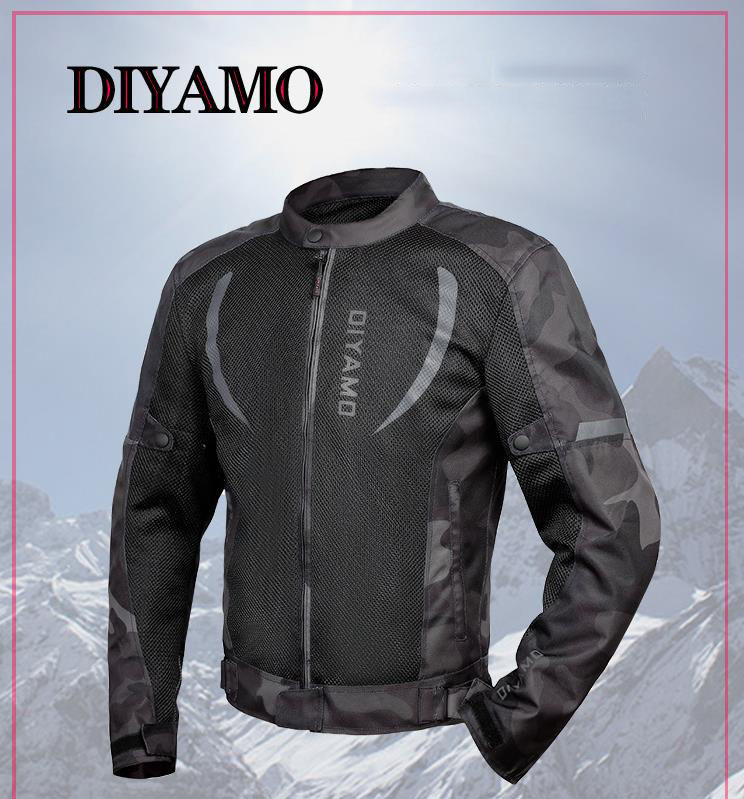 楽天市場】バイクジャケット メンズ メッシュジャケット プロテクター