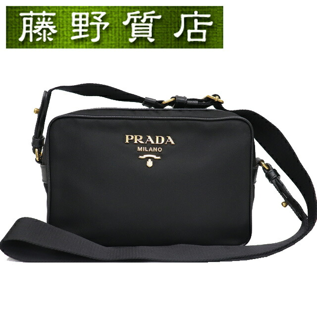 楽天市場】（美品）プラダ PRADA ナイロン ショルダー バック 斜め掛け