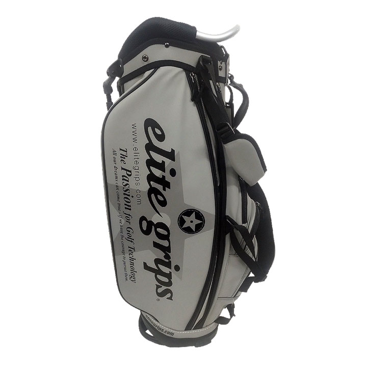 エリートグリップ限定キャディバッグ9.5グレースタンドヘッドカバー5点