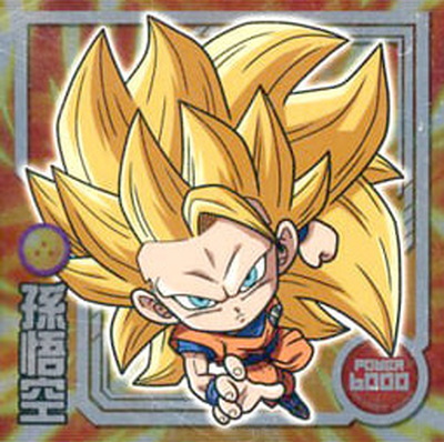 楽天市場】ドラゴンボール 超戦士シールウエハースZ W-03 超サイヤ人3