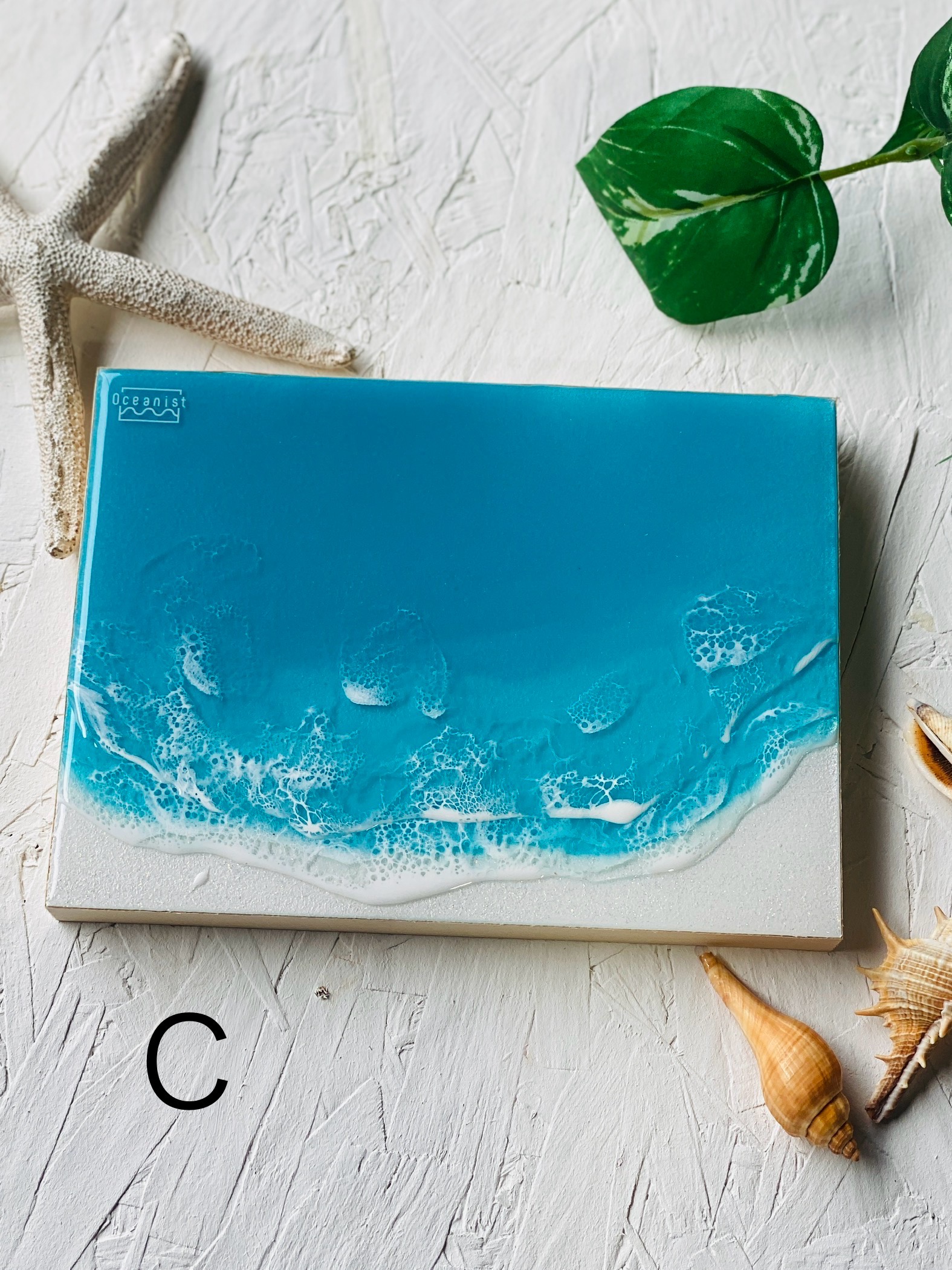 楽天市場】【アートパネル】 オーシャンアート ハワイ ミニパネル 15cm