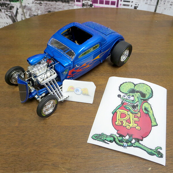 楽天市場】ラットフィンク ミニカー 1/18 Rat Fink 1934 Blown Altered