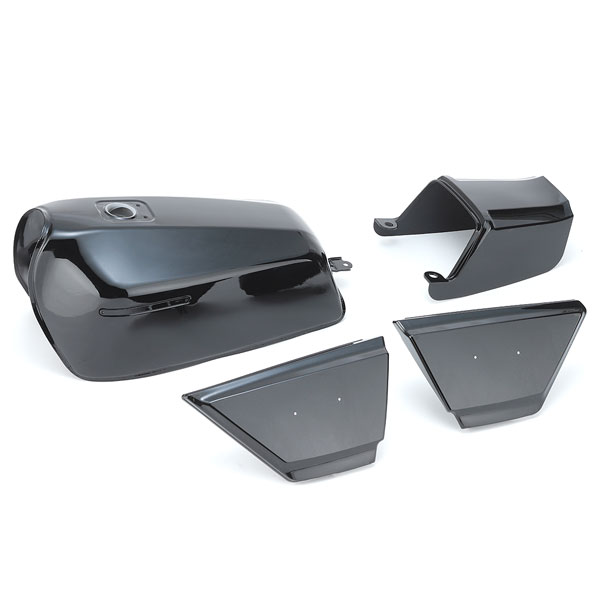 楽天市場】【565/566】 送料無料！ 新品 Z400FX 外装セット ブラック