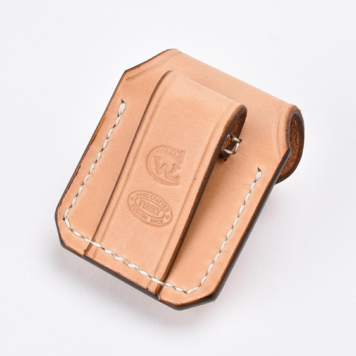 楽天市場】【FUNNY公式ストア】 ウエスタンレザー ジッポケース 《タン