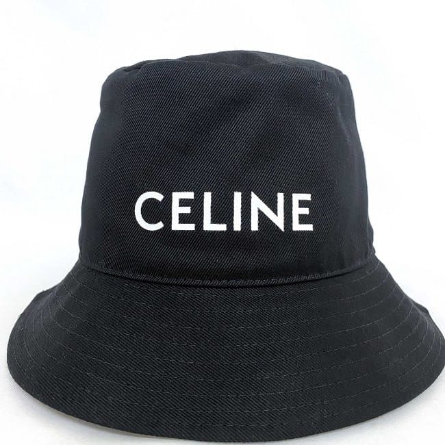 楽天市場】セリーヌ バケットハット ブラック ホワイト Sサイズ 美品