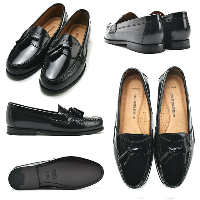 楽天市場】ジョンストン＆マーフィー タッセルローファー メンズ