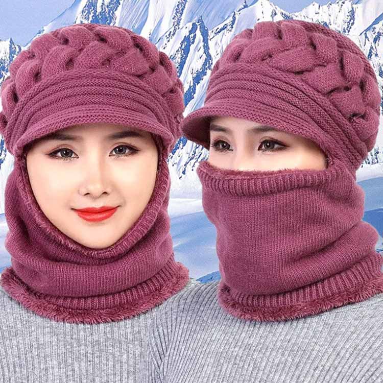 楽天市場】バラクラバ ニット キャップ 帽子 ネックウォーマー 一体型