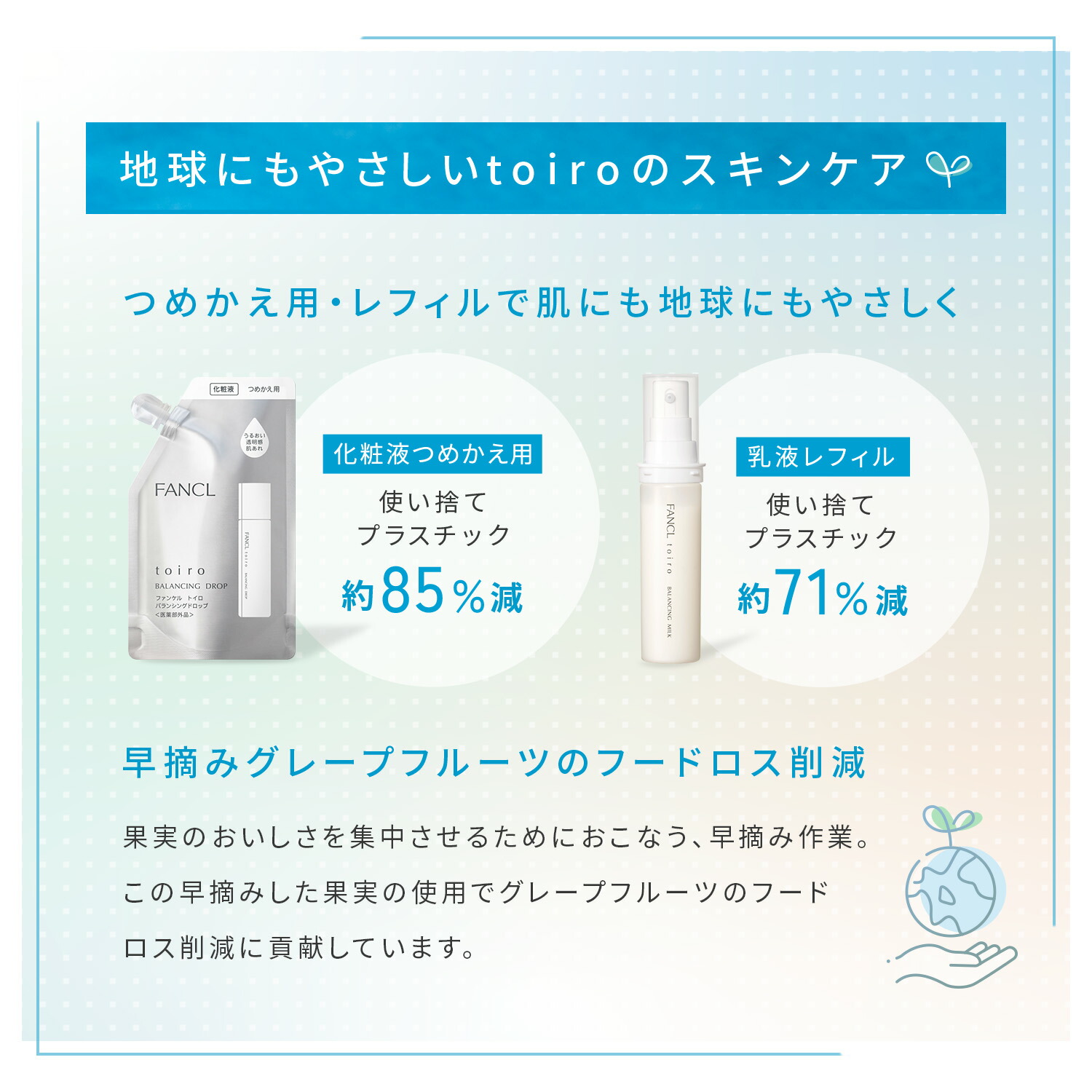 楽天市場】toiroトイロ バランシングドロップ 化粧液 ボトル 120mL＋