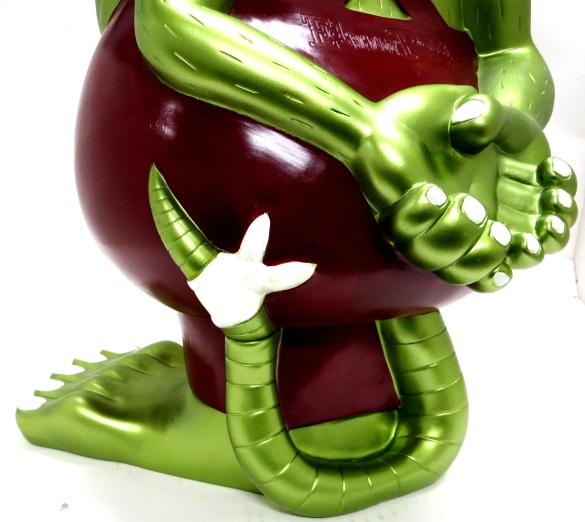 楽天市場】ラットフィンク ジャンボ コインバンク メタリック グリーン