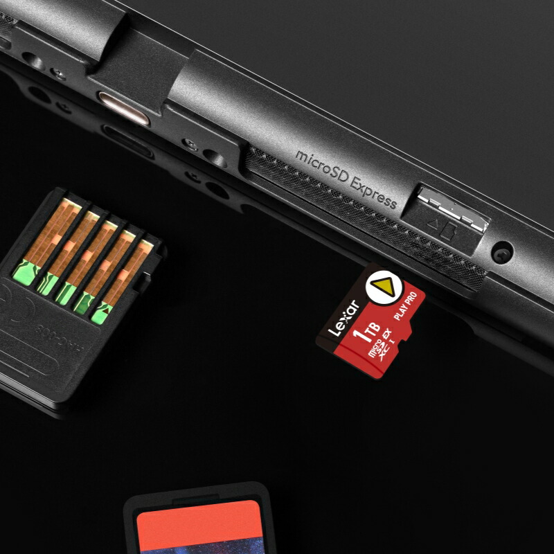 楽天市場】Switch2対応 Lexar PLAY PRO microSDXC Express カード 1TB