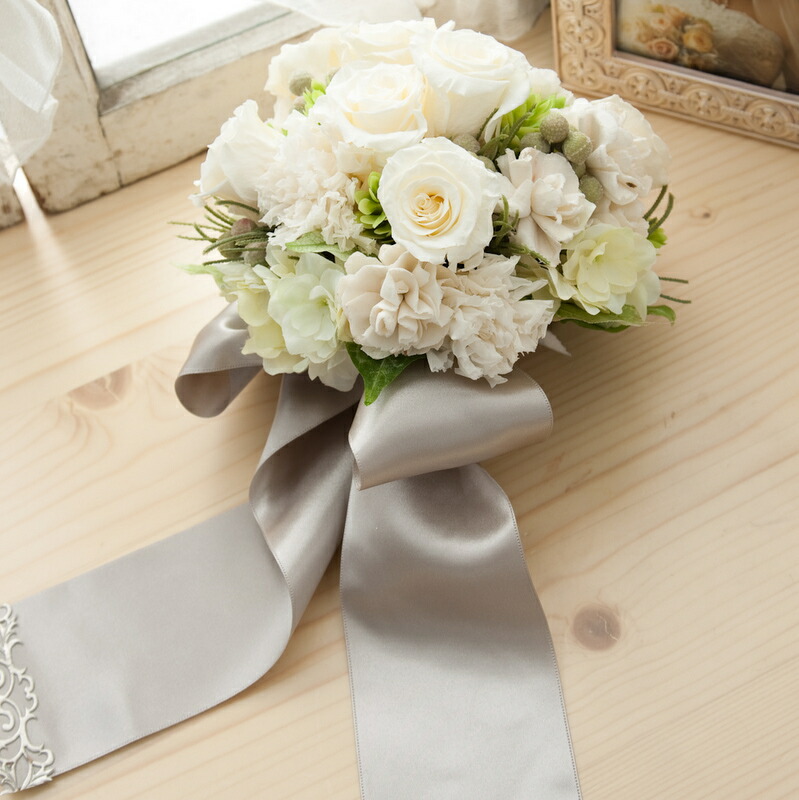 楽天市場】【3/4(水)20時開始 27,500円→24,750円】 ラウンドブーケ 白