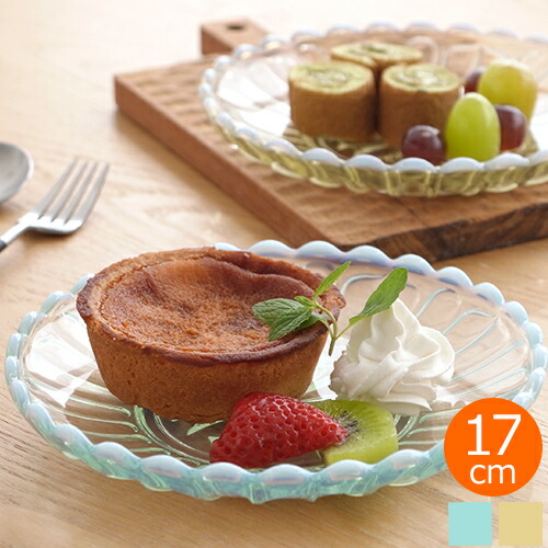 楽天市場】廣田硝子 雪の花 デザートトレー 17cm ガラス 皿 プレート