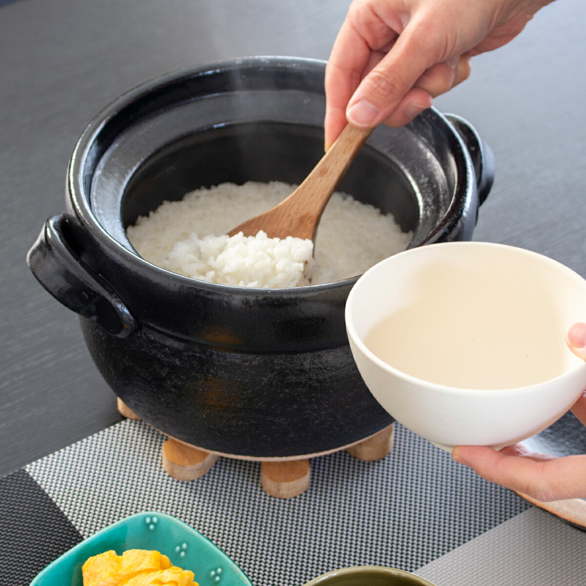 楽天市場】ごはん鍋 5合 大 土鍋 カネフサ製陶 信楽焼 炊飯 炊飯土鍋