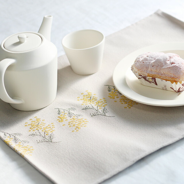 楽天市場】CDF etendue ミモザ ワルツ プレイスマットL(ランチョン