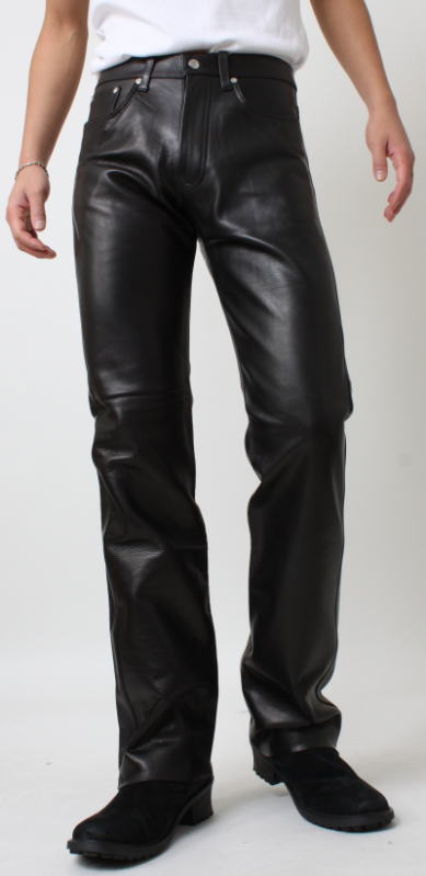 楽天市場】Freedom 日本製 レザーパンツ メンズ 本革 ブーツカット 70