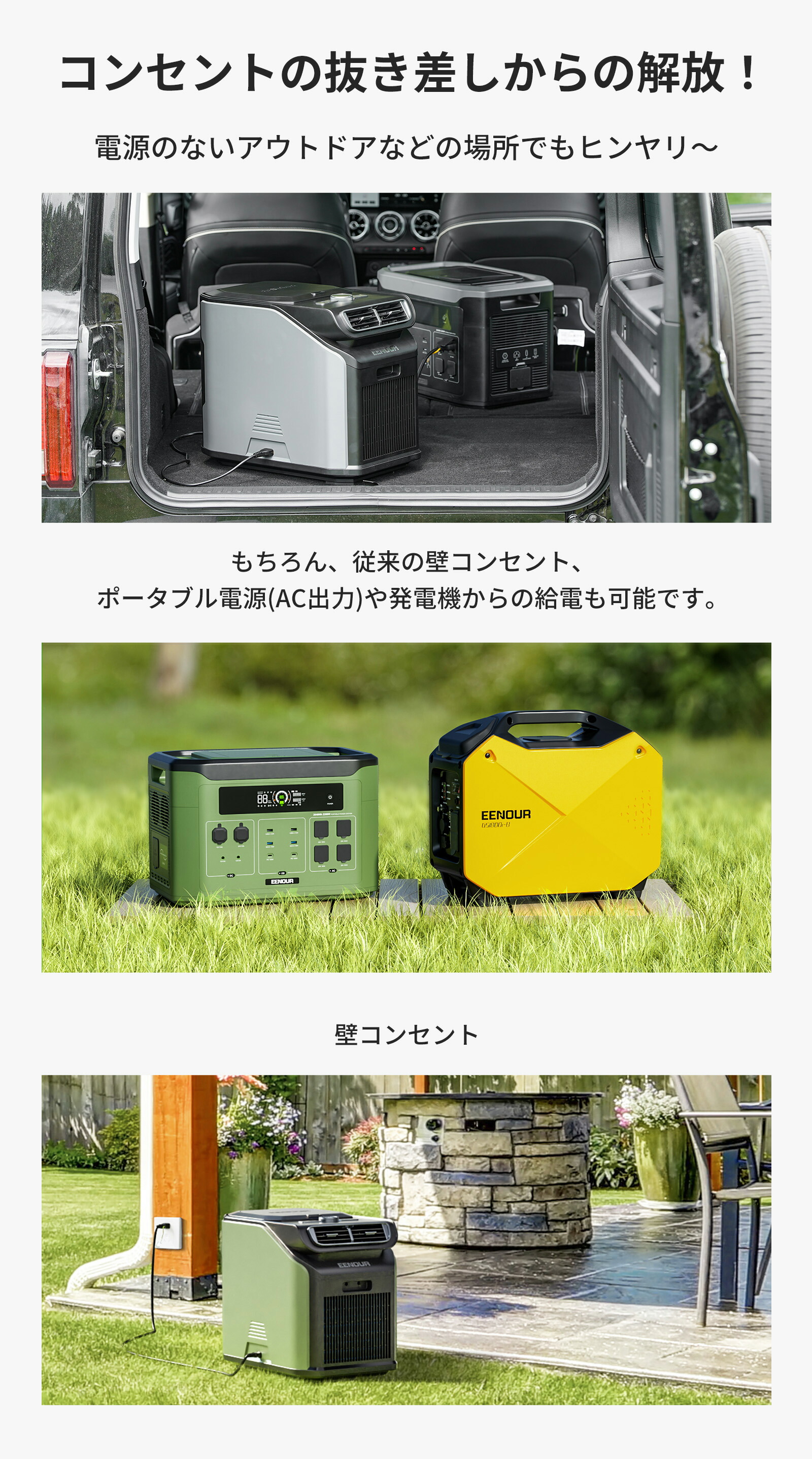 楽天市場】EENOUR スポットクーラー3.0 1.758kW/6000BTU ポータブル