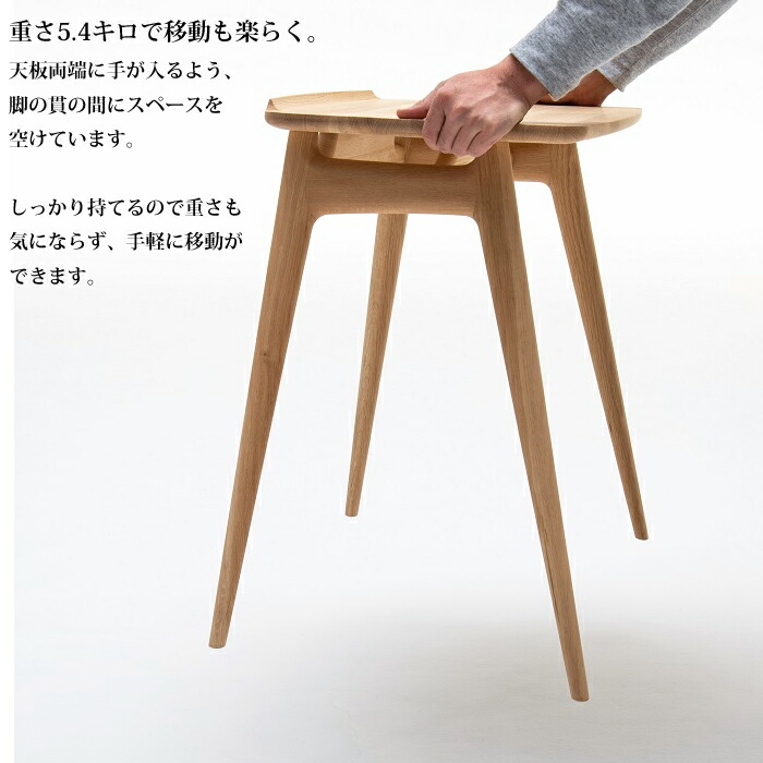 楽天市場】カリモク サイドテーブル TU1107 ウォールナットナチュラル