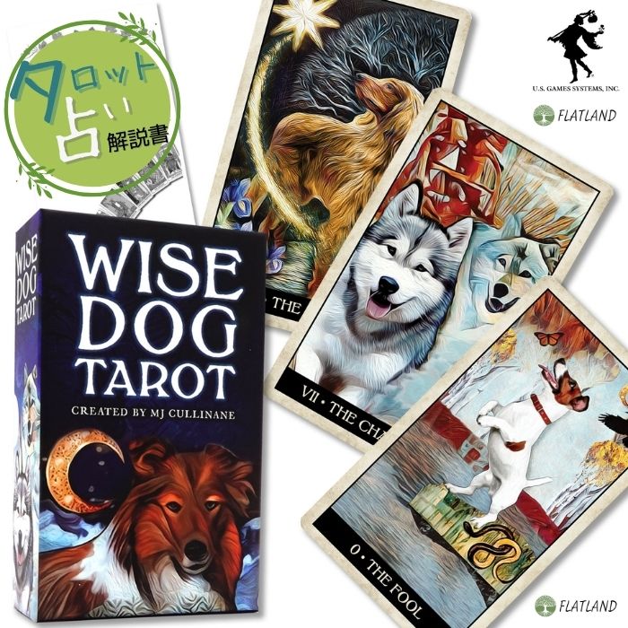 楽天市場】ワイズ ドッグ タロット Wise Dog Tarot タロット占い方