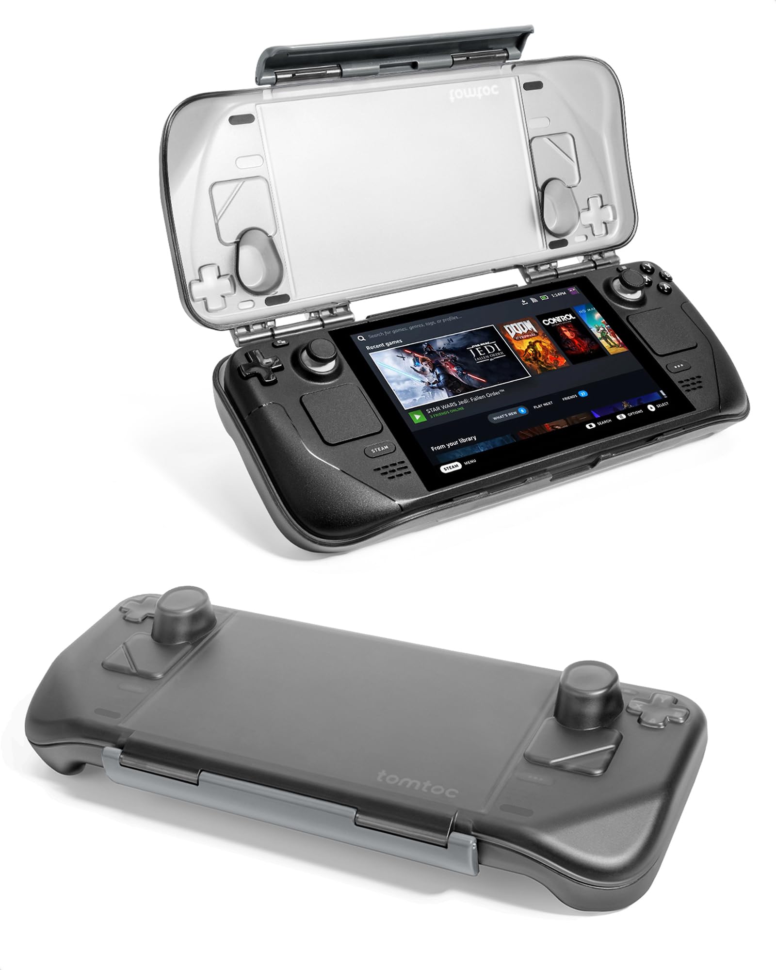 楽天市場】Steam Deck OLEDモデル 対応 tomtoc スチーム デック 保護