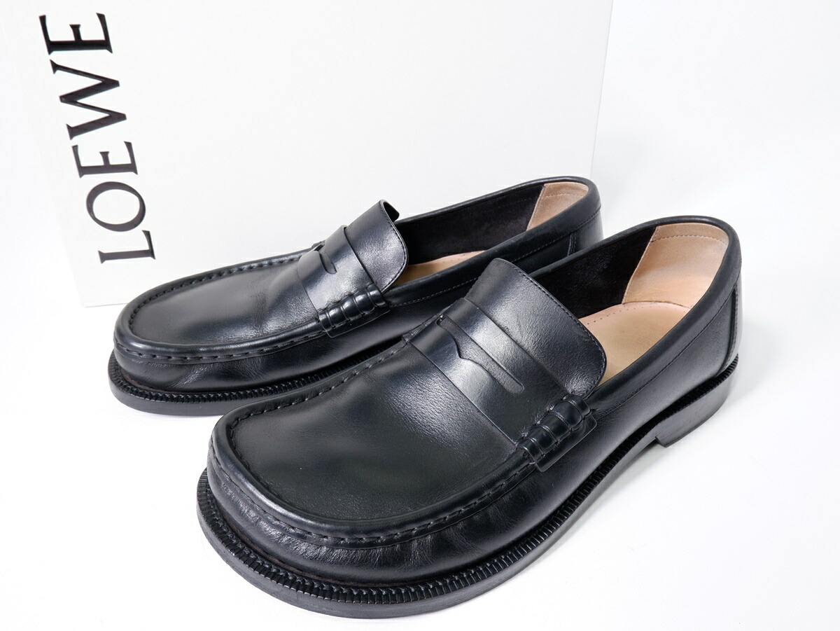 楽天市場】LOEWEロエベ カンポ ローファー（カーフ）シューズ