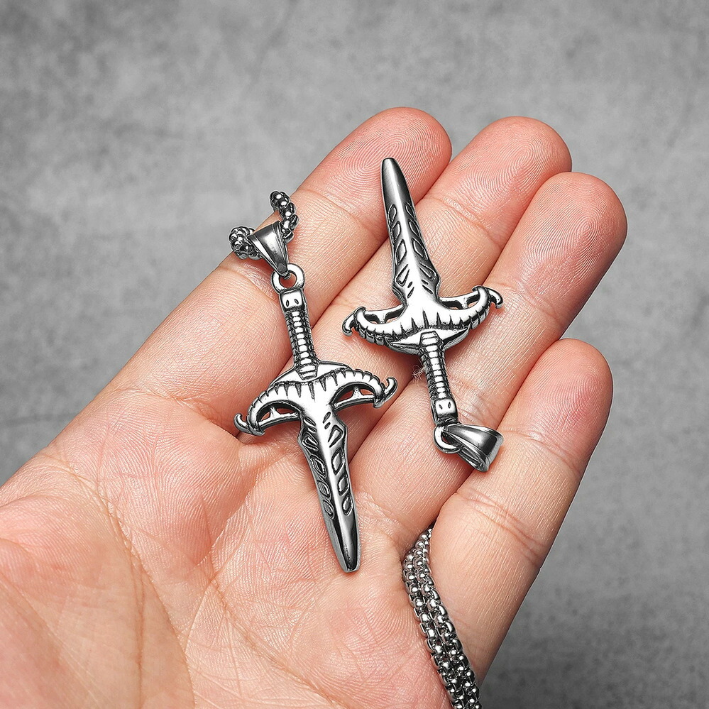 楽天市場】【送料無料】 ペンダント ネックレス ステンレス シンプル