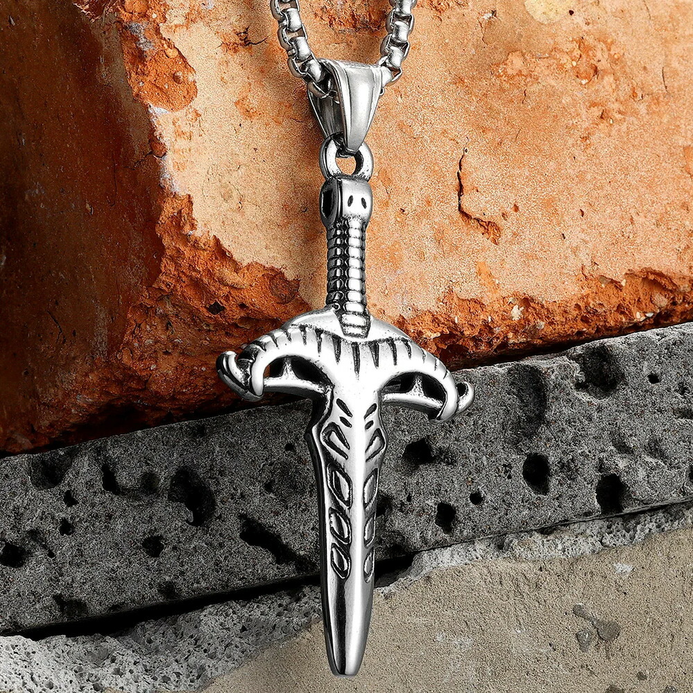 楽天市場】【送料無料】 ペンダント ネックレス ステンレス シンプル