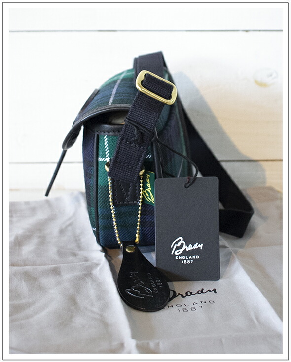 楽天市場】Brady(ブレディー）COLNE-MINI(GREEN TARTAN) コルネミニ