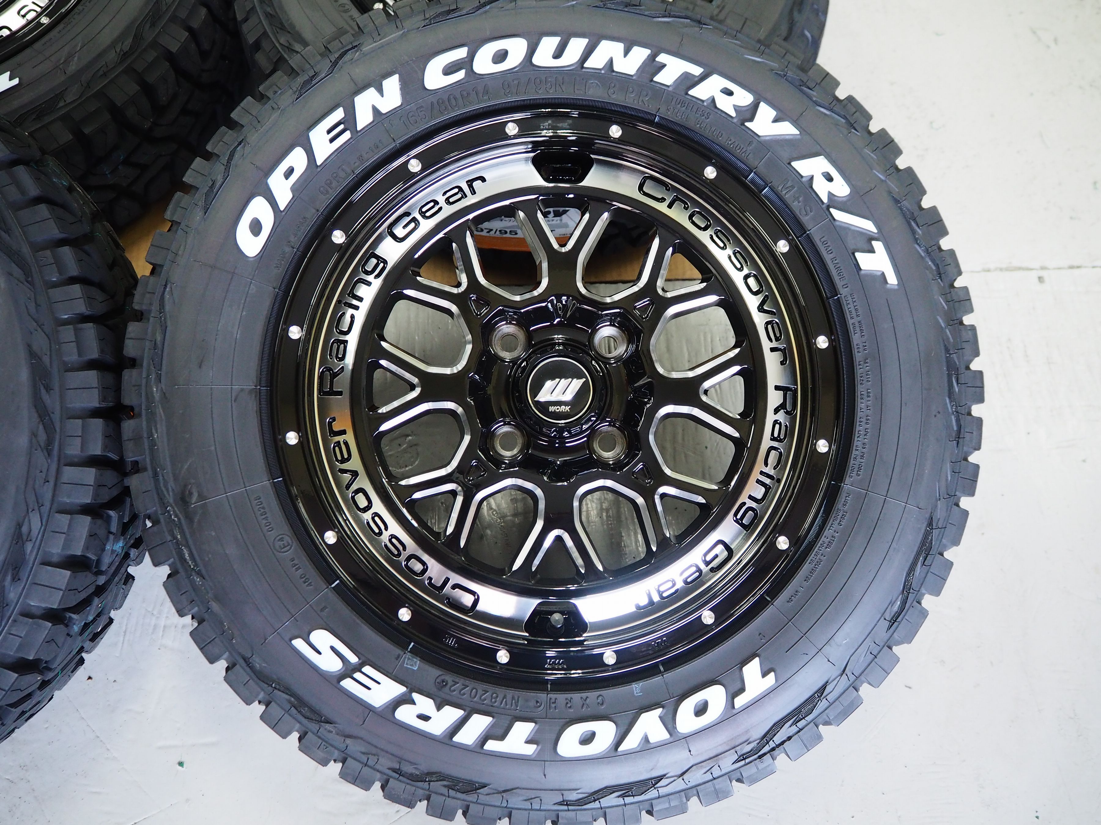 楽天市場】サクシード プロボックス ゴツゴツ系WORK CRAG CKV14inch