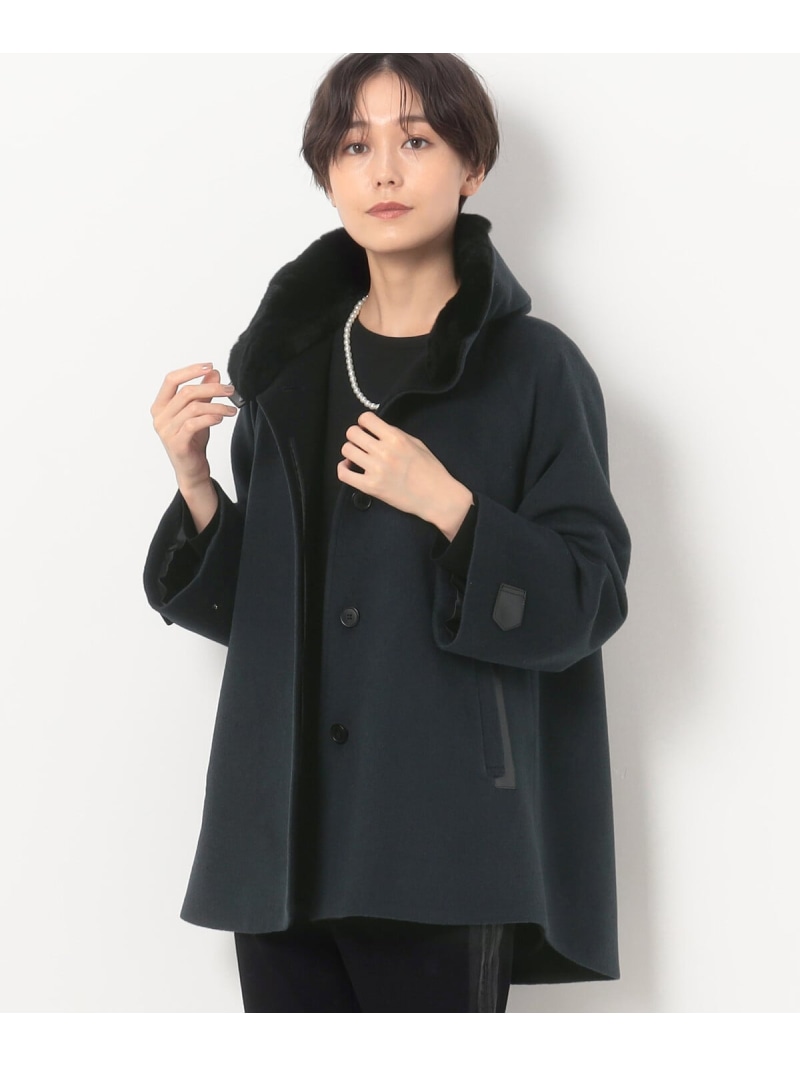 楽天市場】アンゴラウール Aラインショートコート K.T KIYOKO TAKASE