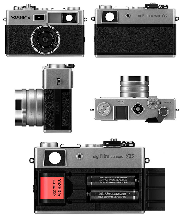 楽天市場】YASHICA Y35 with digiFilm 6本セット ヤシカ【送料無料