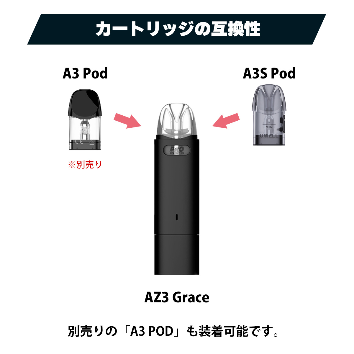 楽天市場】【保護キャップ付き】vape pod 電子タバコ Uwell Caliburn