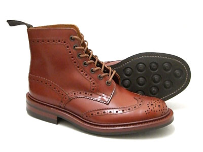 楽天市場】トリッカーズ カントリーブーツ ウィングチップ ダイナイト