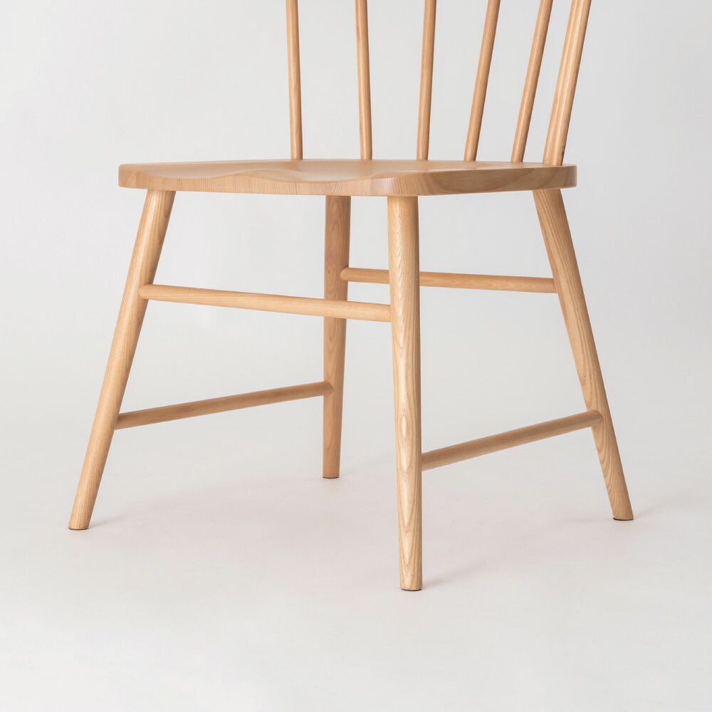 楽天市場】ダイニングチェア 2脚セット 座面高44cm ウィンザーチェア