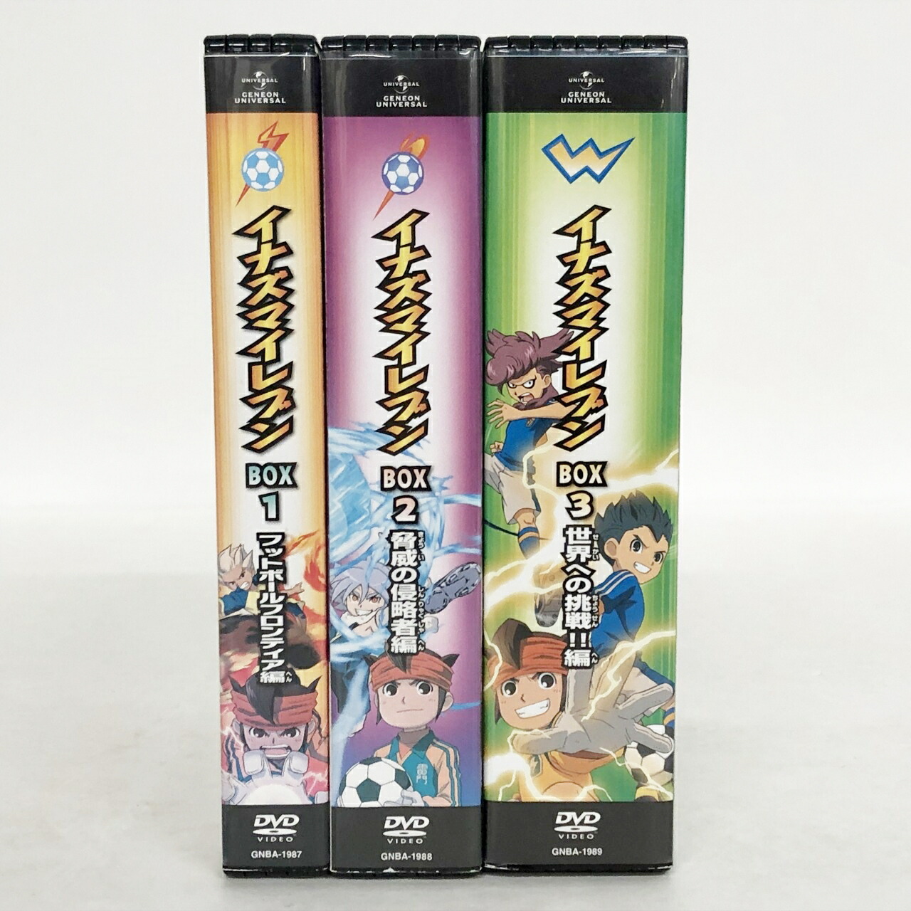 楽天市場】イナズマイレブン DVD-BOX 1～3巻セット 【中古】【アニメ