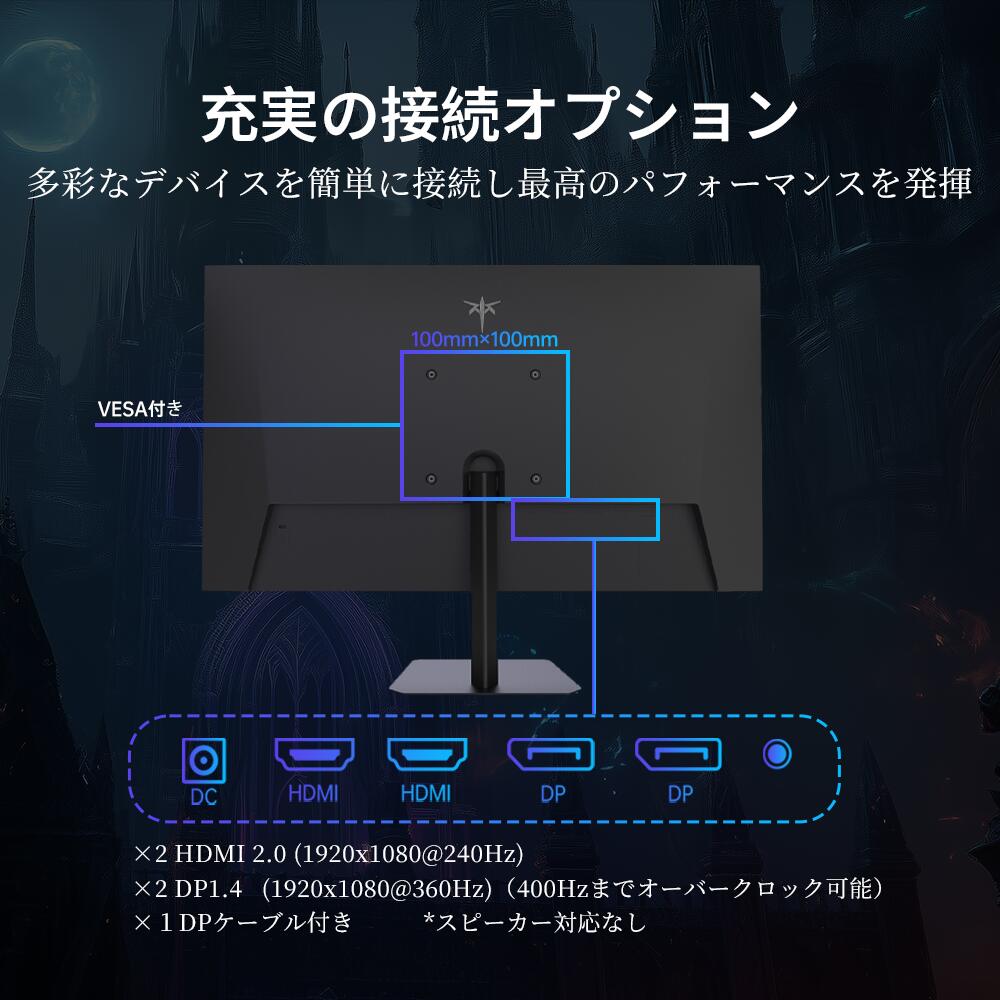 楽天市場】【20％OFFクーポン！】液晶ディスプレイ24.5インチ