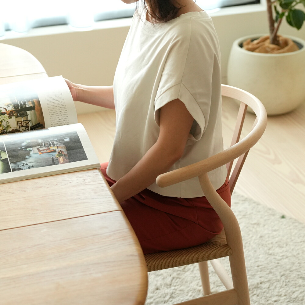 楽天市場】【即納】Yチェア CH24 正規品 ビーチ材 ソープ仕上げ 座面