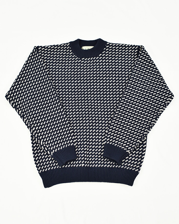 楽天市場】L.L.Bean ウェインセーター バーズアイ エルエルビーン