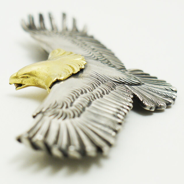 楽天市場】goro's(ゴローズ) 18K×SV OLD物 金ビーズ咥え 大イーグル