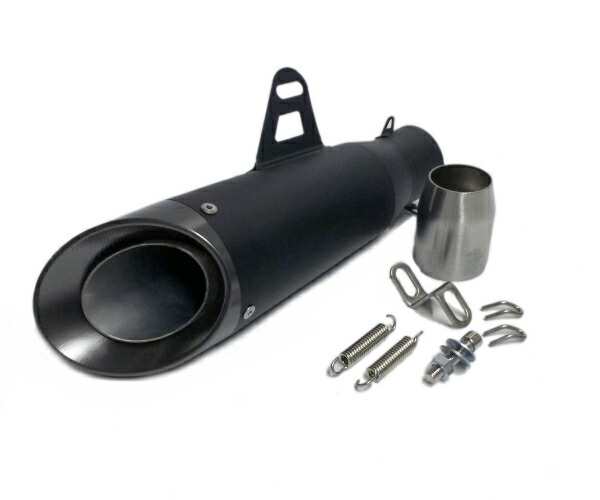 楽天市場】汎用スラッシュカットサイレンサー スリップオンマフラー