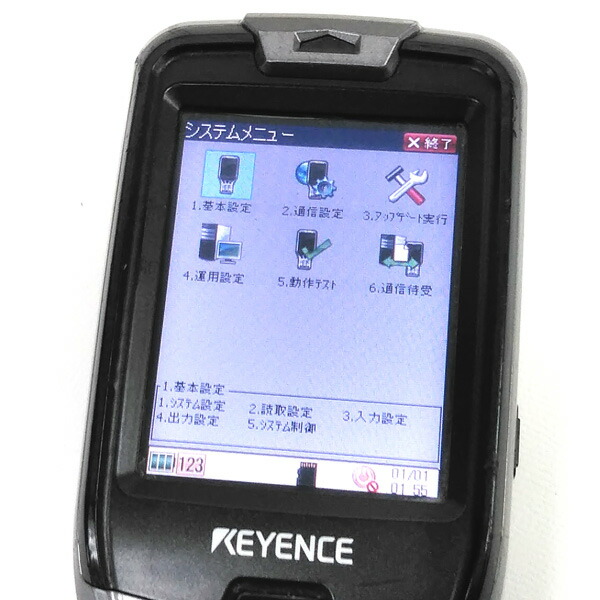 楽天市場】□☆キーエンス/KEYENCE 2次元コードハンディターミナル BT
